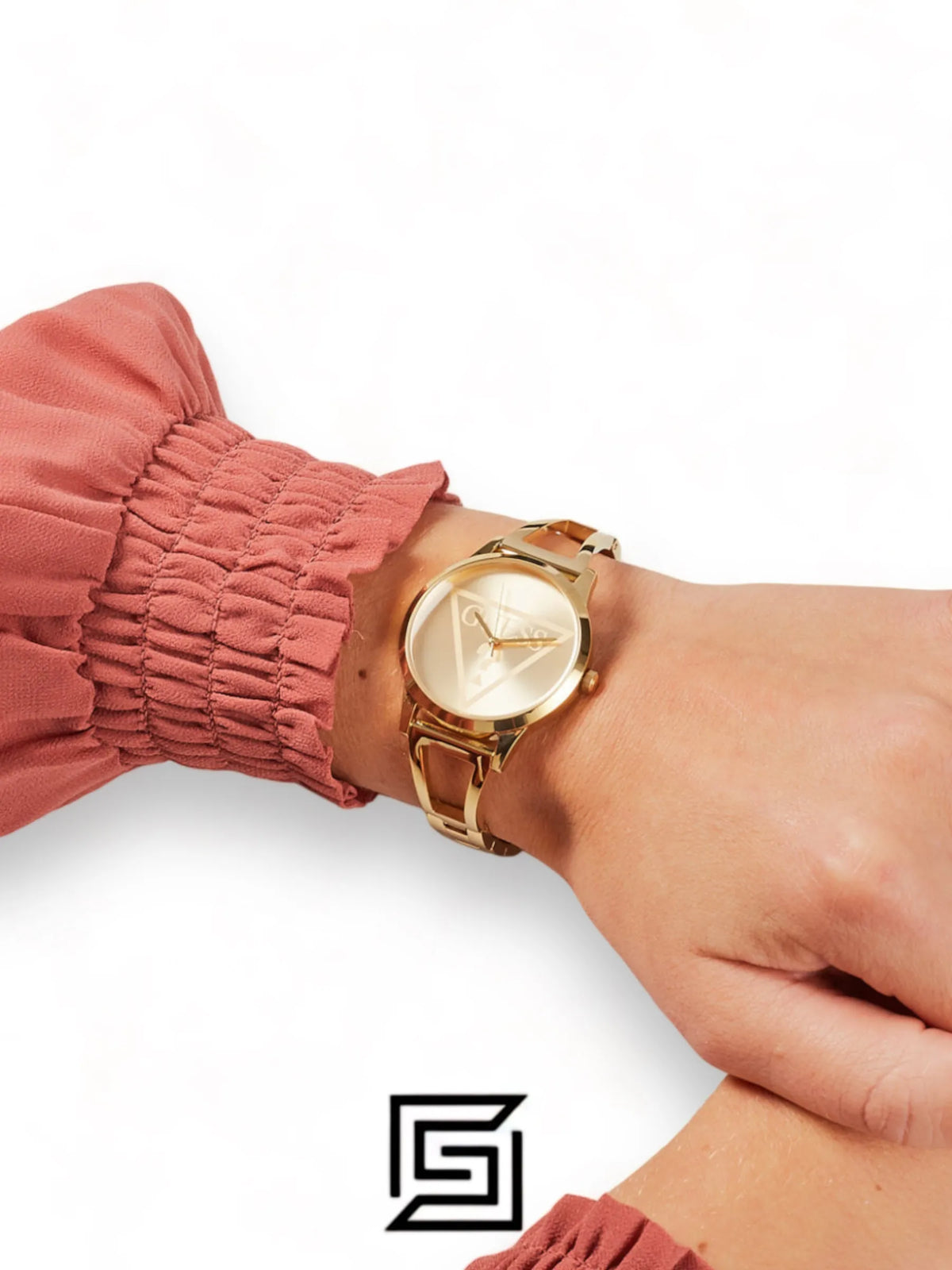 Guess original-watches Womens Analogue Classic Quartz Watch with Stainless Steel Strap - W1145L3