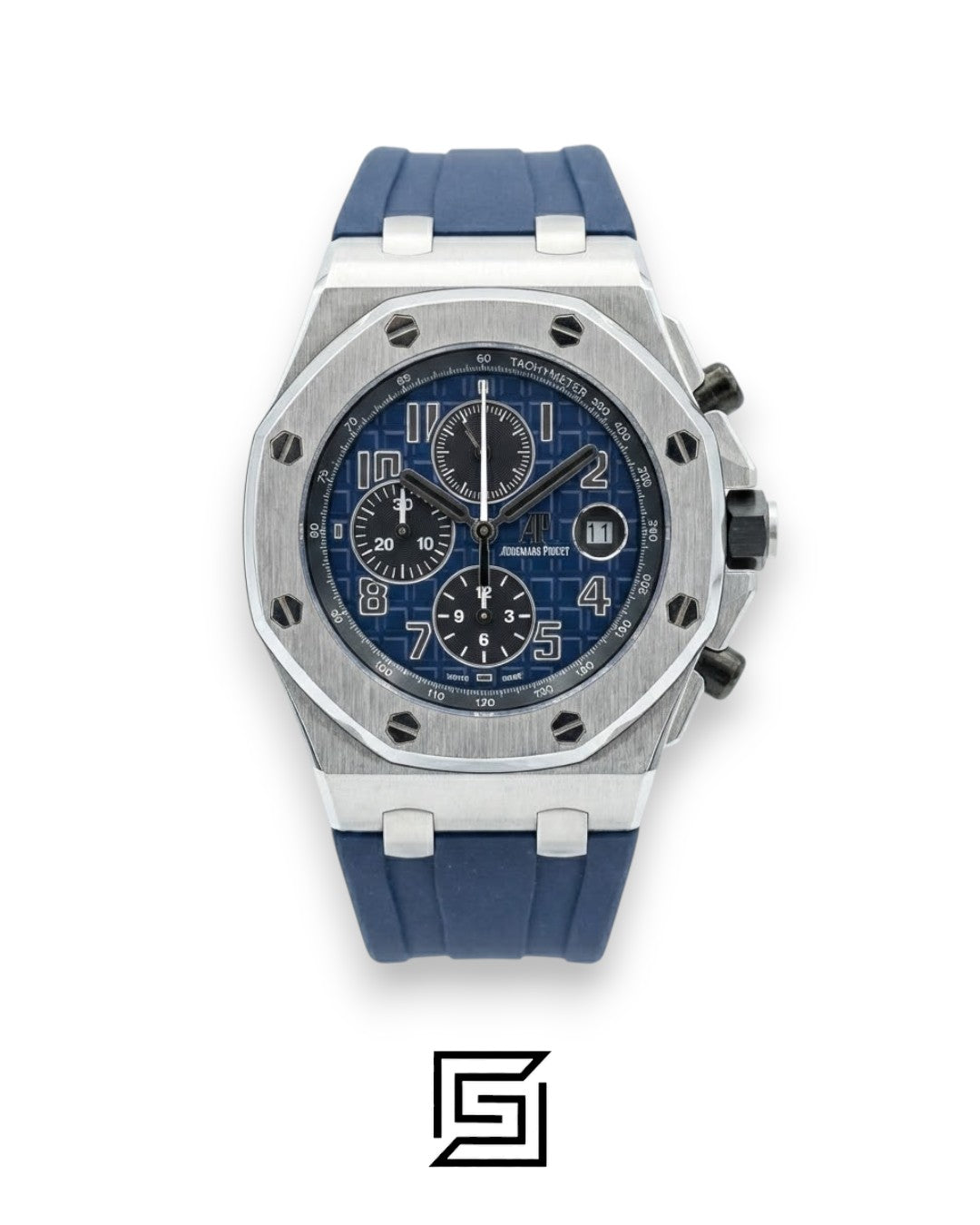 Audemars Piguet Royal Oak Offshore Chronograph - Navy Blue Dial & Rubber Strap