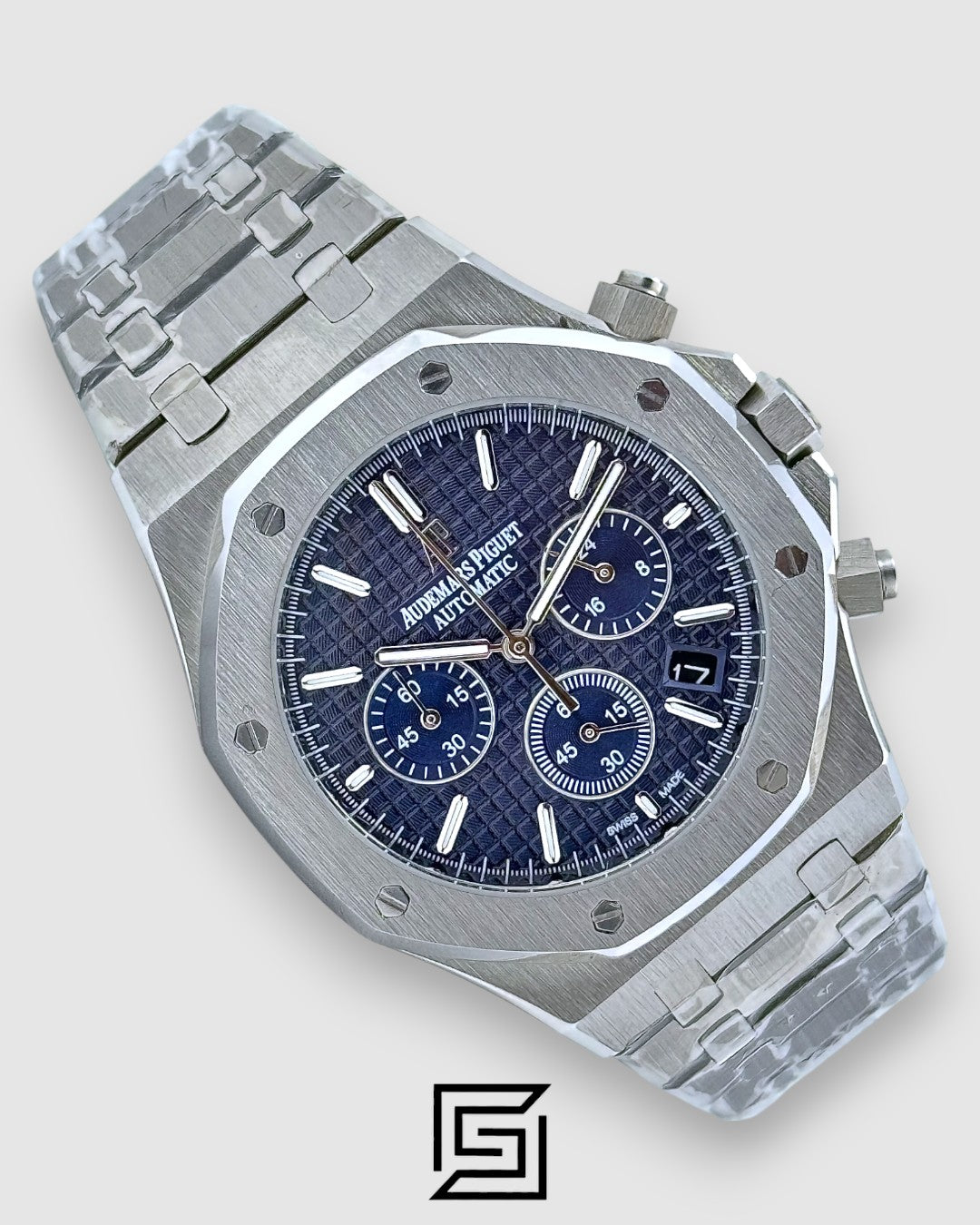 ROYAL OAK MEN FW0058-M/ SILVER X FULL DARK BLUE