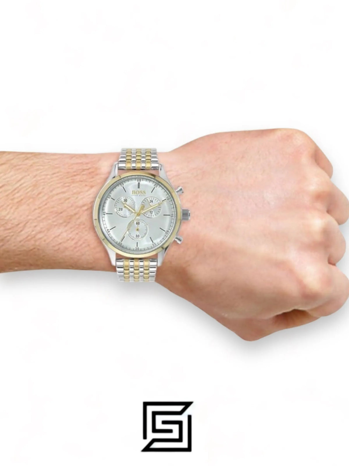 Hugo Boss watches Mens Chronograph Quartz Watch with Stainless Steel Strap - 1513654