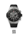 Hublot Big Bang 20 Years – Black & Silver Chronograph