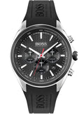 Hugo Boss original-watches Chronograph Quartz Watch for Men with Black Silicone Bracelet - 1513855