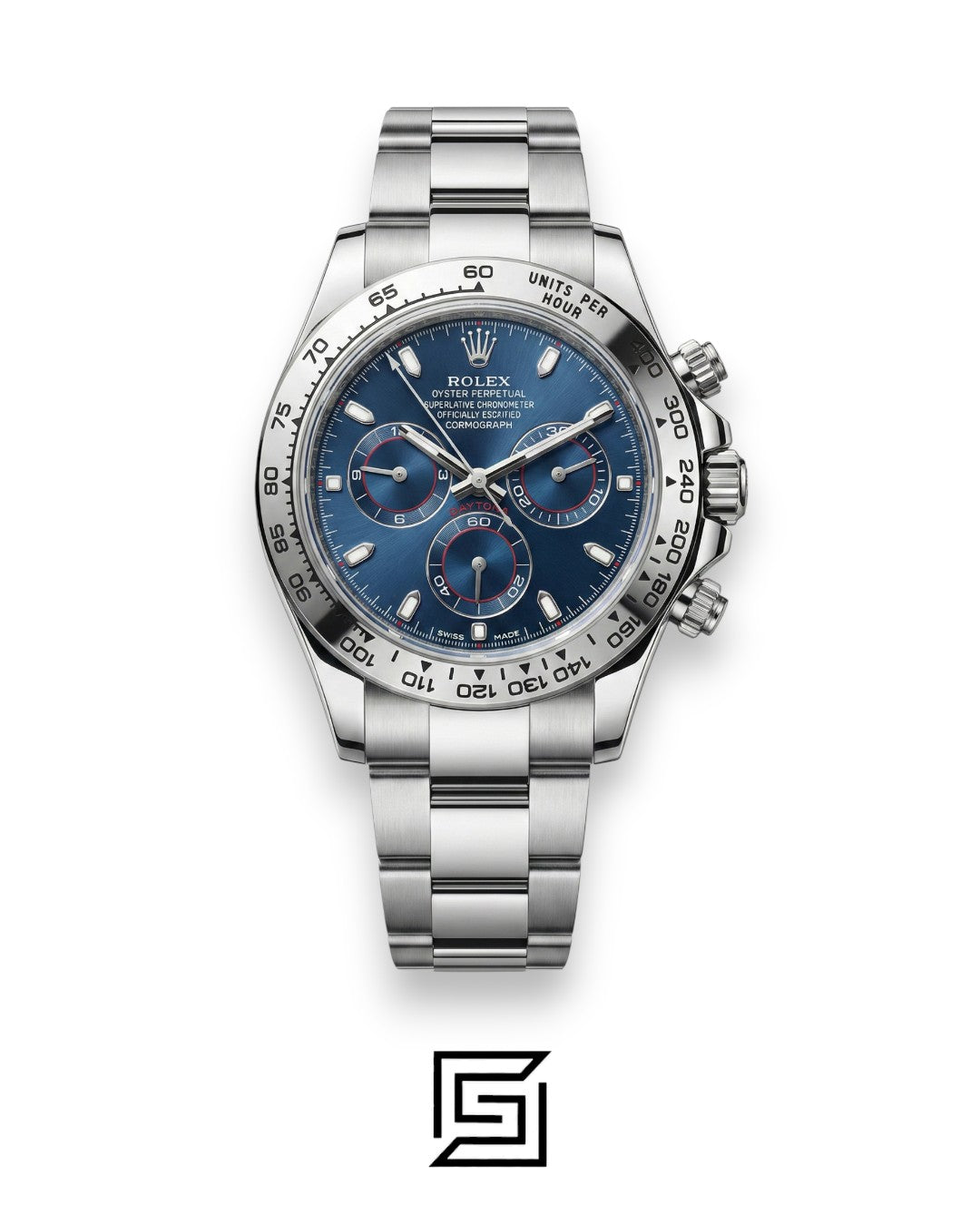 Rolex Daytona Silver Blue - Stainless Steel - Automatic Movement