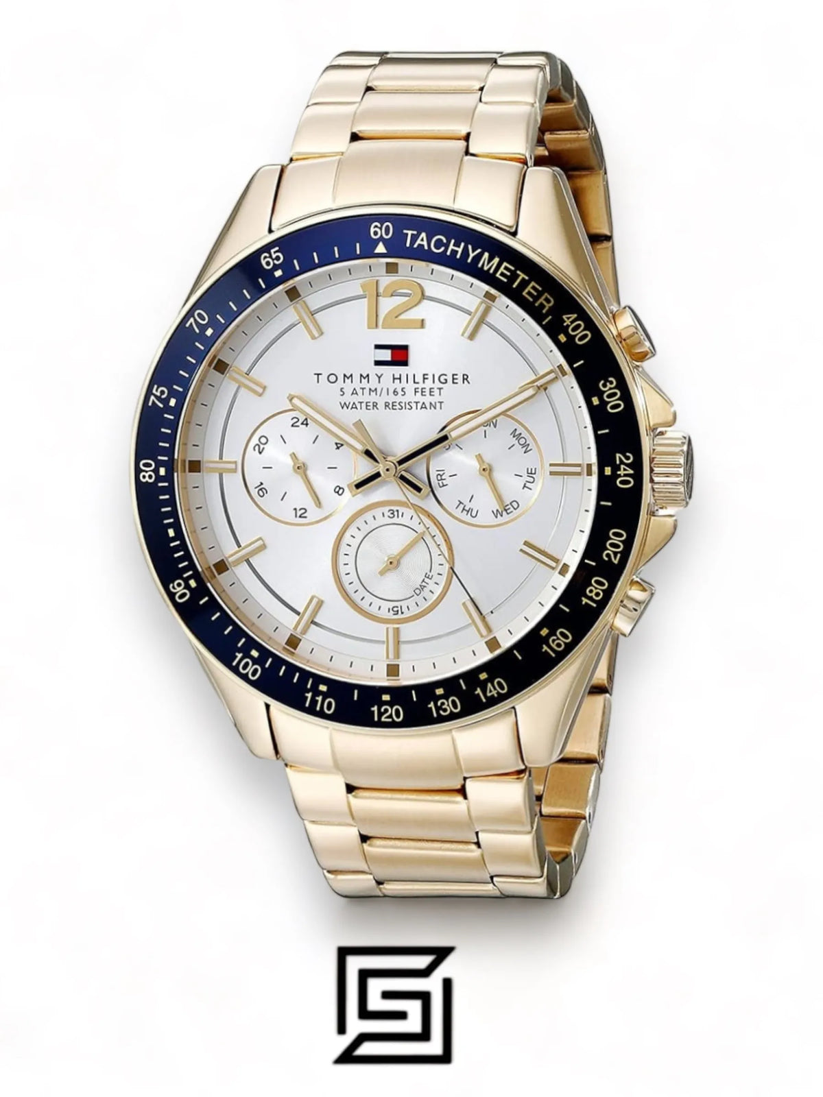 Tommy Hilfiger watches Men's Sophisticated Sport Gold-Tone Stainless Steel - 1791121