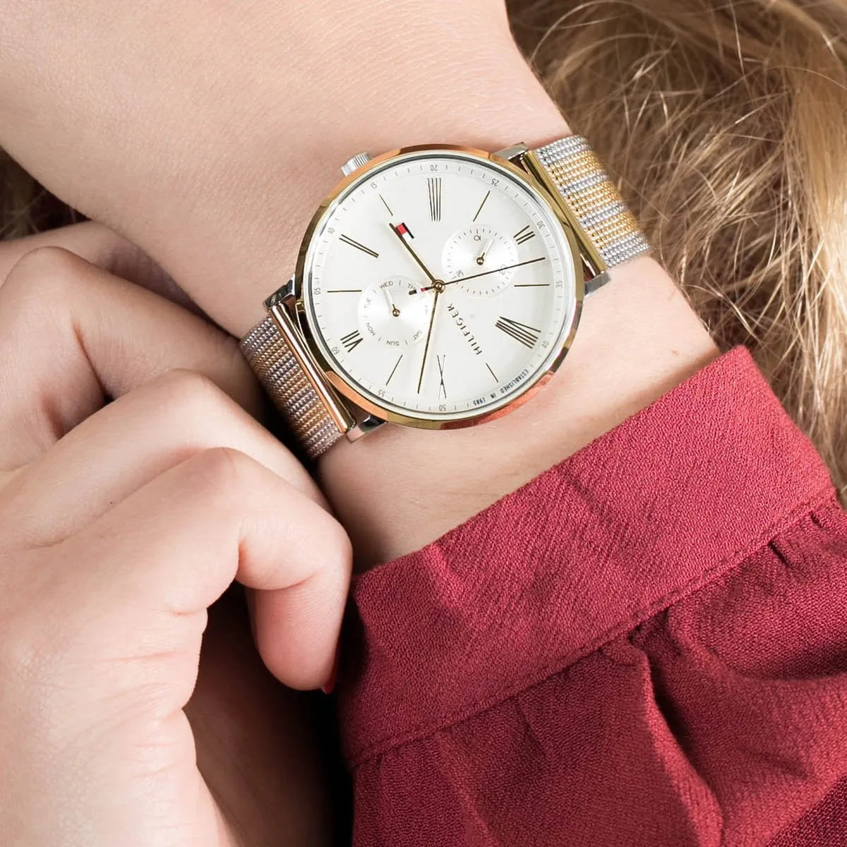 Tommy Hilfiger watches Womens Multi dial Quartz Watch with Stainless Steel Strap 1782074