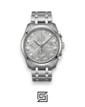 Tissot 4 Counters Silver - White Dial - Stainless Steel - Japanese Quartz