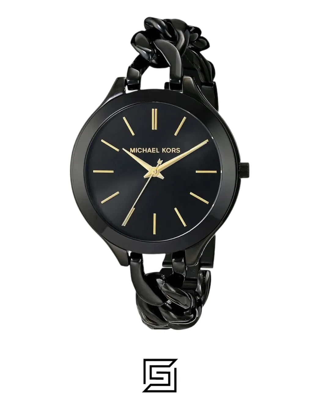 Michael Kors watches Women's MK3317 - Slim Runway Twist Black Watch