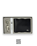 LACOSTE SET WALLET AND MEDAL