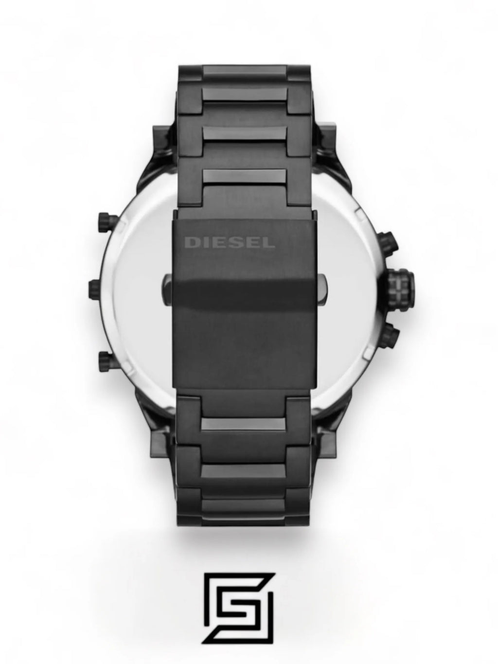 Diesel original-watches Black Stainless Black dial Chronograph for Men - DZ7312