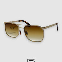 David Beckham DB7048 Sunglasses Men - GOLD-HONEY