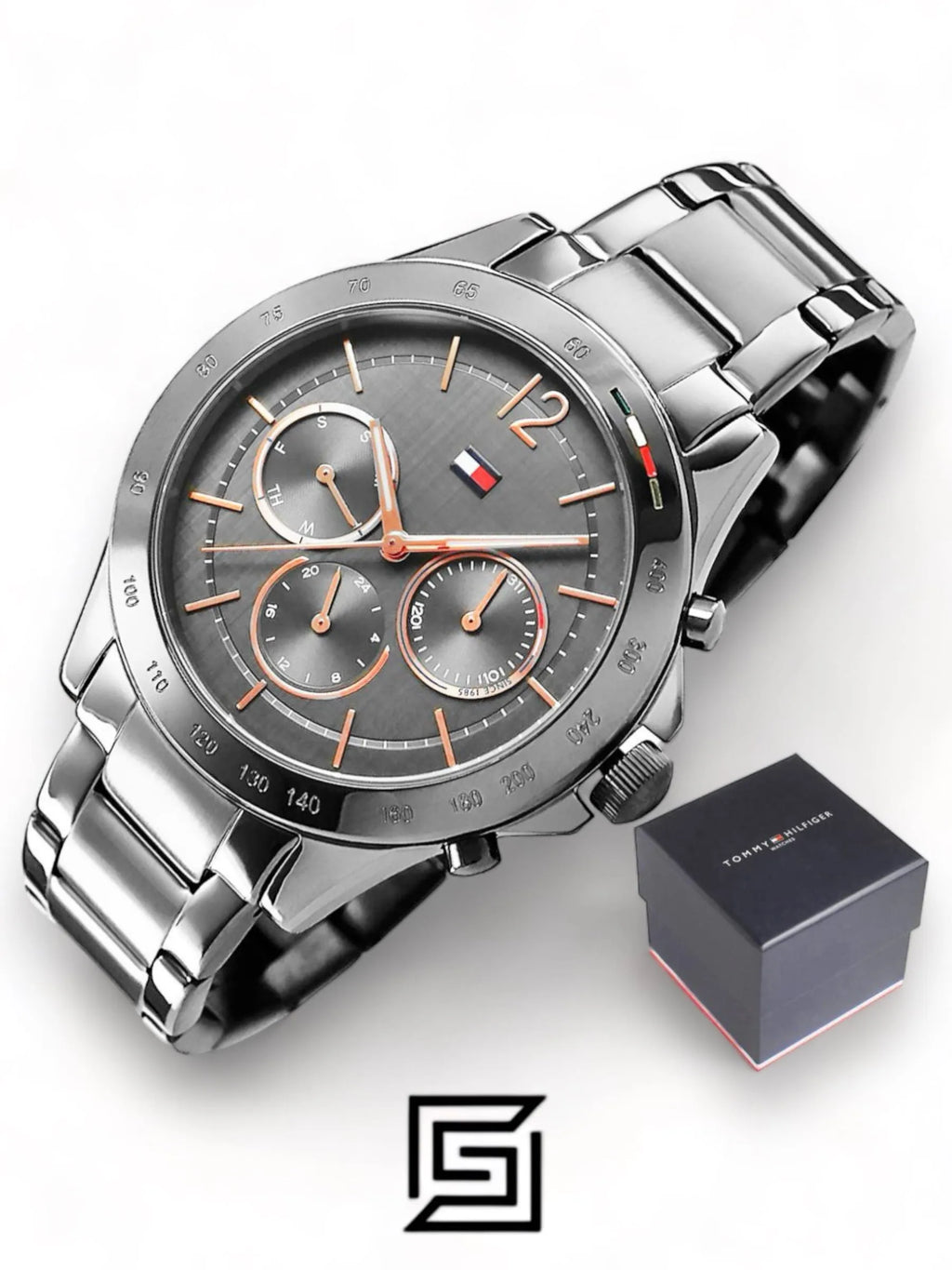 original-watches ساعة تومي هيلفيغر أنالوج متعددة الوظائف كوارتز - 1782196