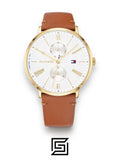 Tommy Hilfiger watches Womens Quartz Watch, Analog Display and Leather - 1782073