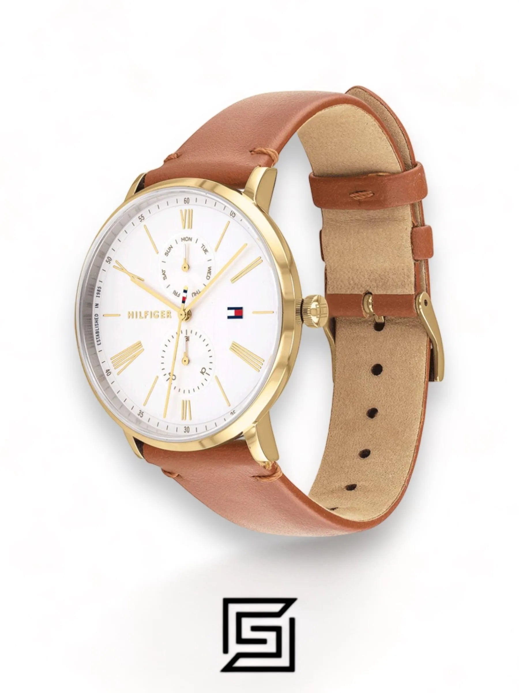 Tommy Hilfiger watches Womens Quartz Watch, Analog Display and Leather - 1782073