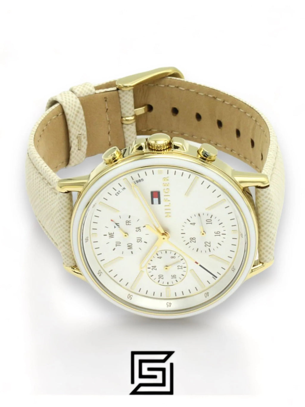 Tommy Hilfiger watches Women's Multi dial Watch with Leather Strap 1781790