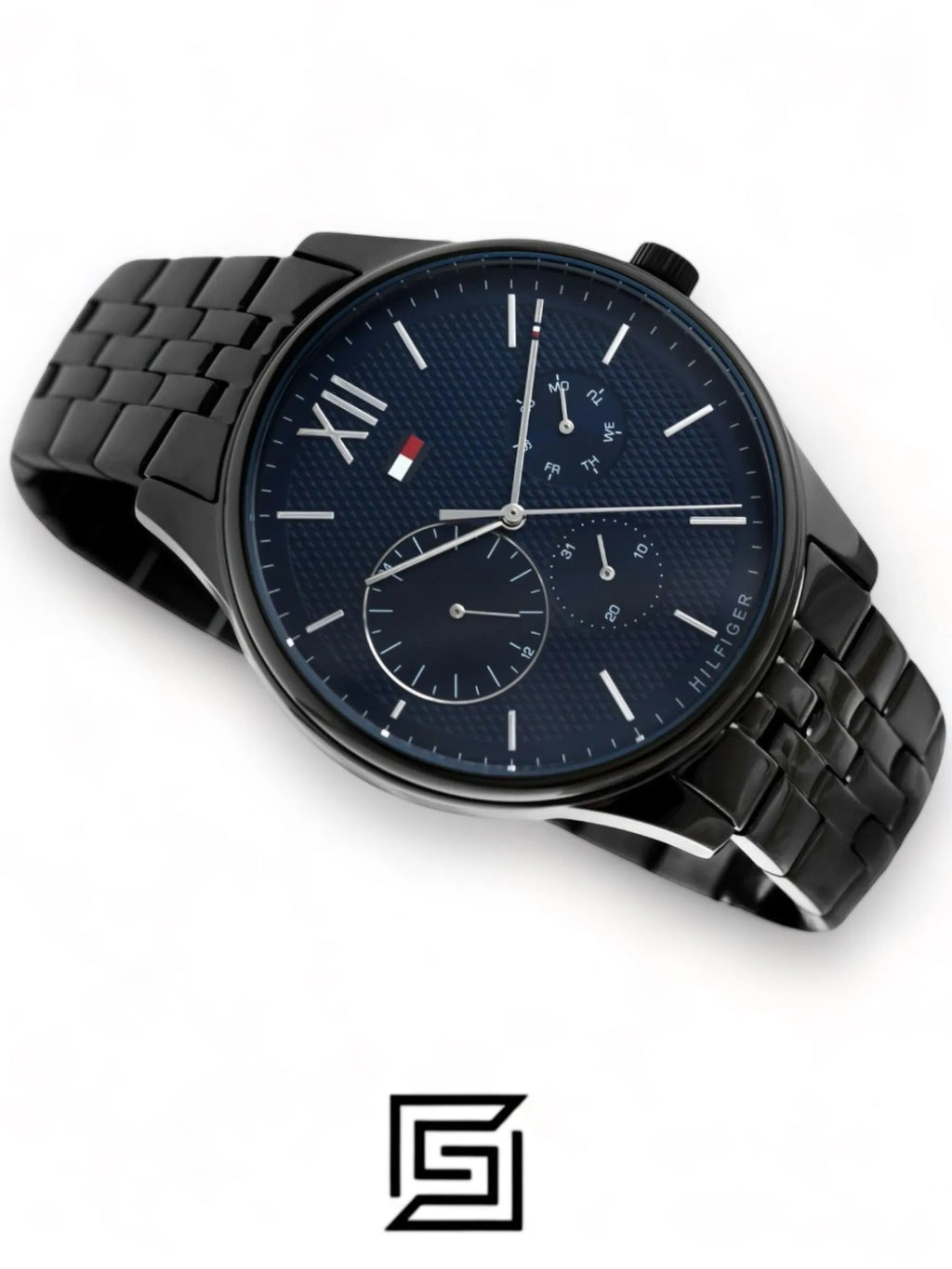 Tommy Hilfiger original-watches DAMON Blue Strap Gents Wrist Watch - 1791454