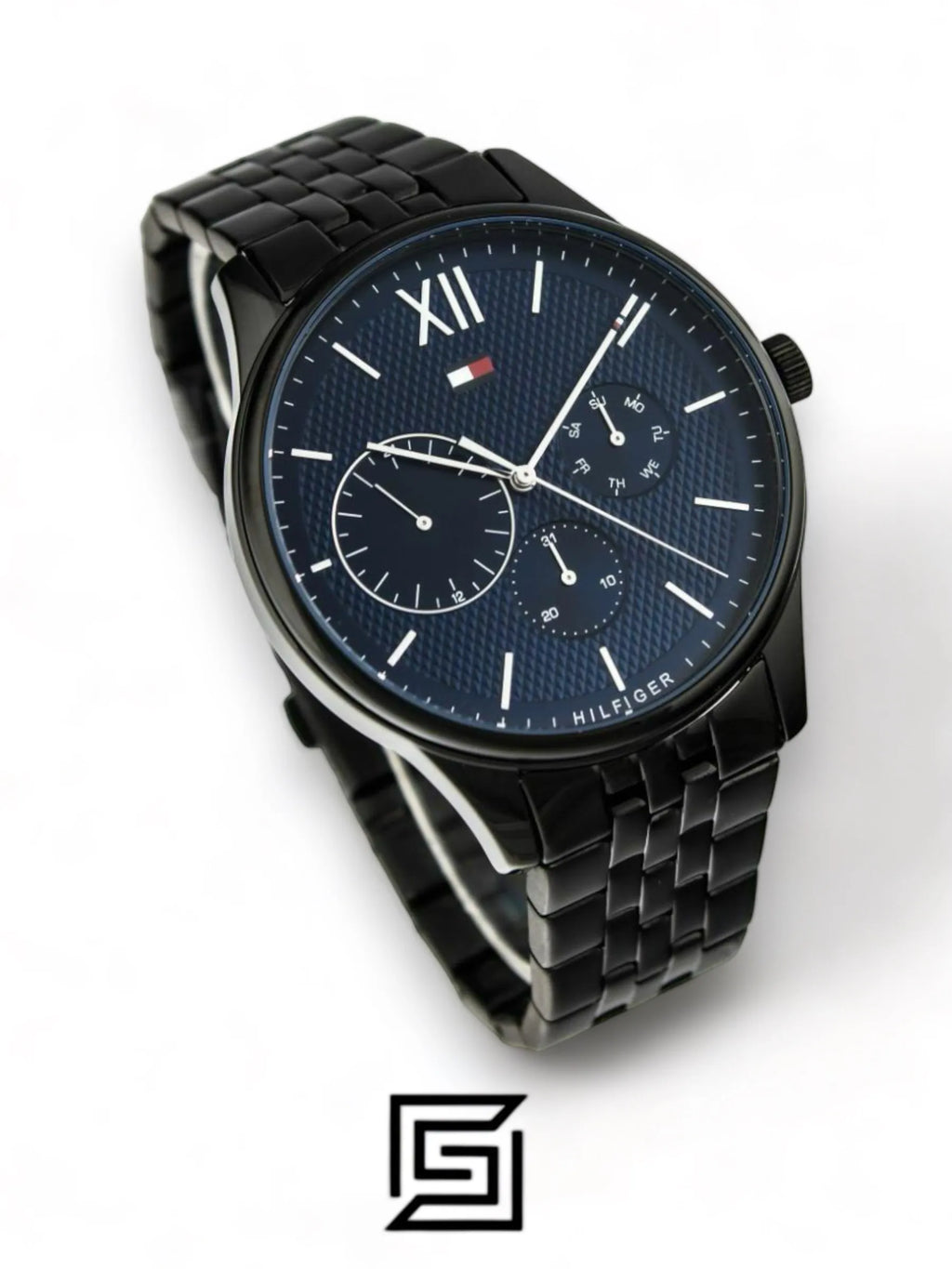 Tommy Hilfiger original-watches DAMON Blue Strap Gents Wrist Watch - 1791454