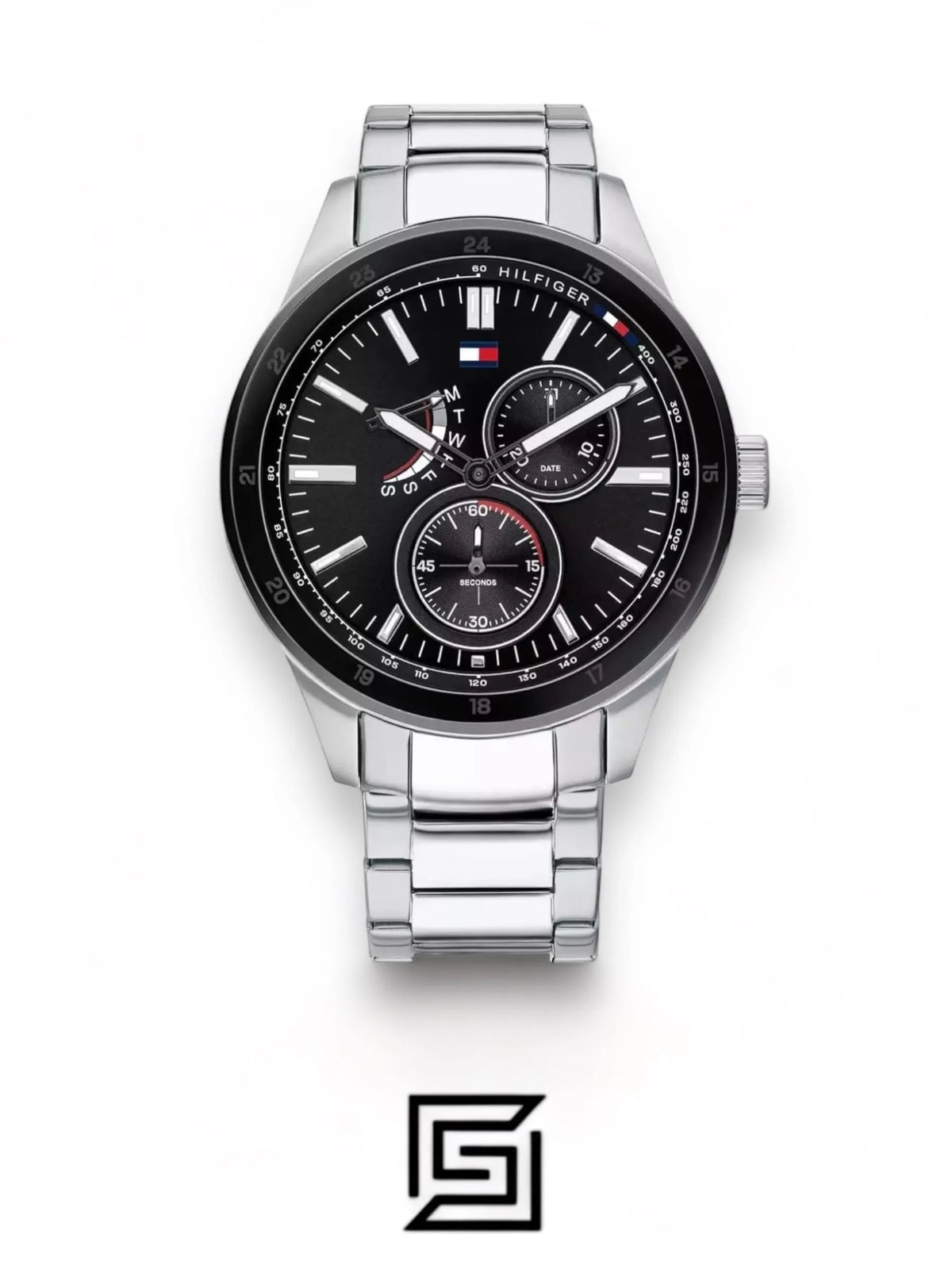 Tommy Hilfiger watches 1791639 Men's Austin Silver Chronograph Watch