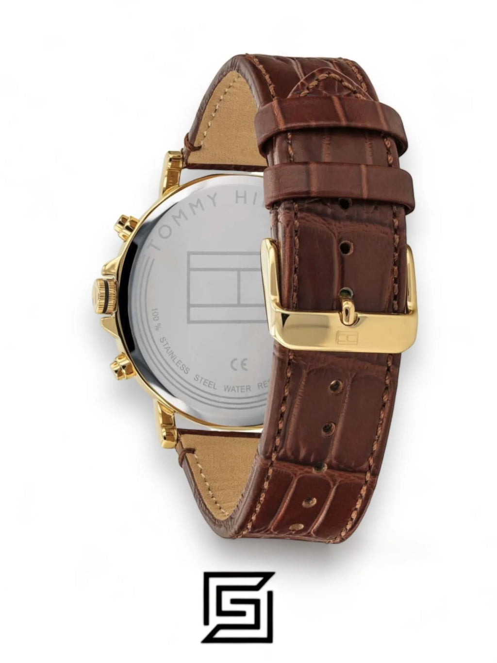 Tommy Hilfiger watches Men's Blue Dial Leather Band Watch - 1710380