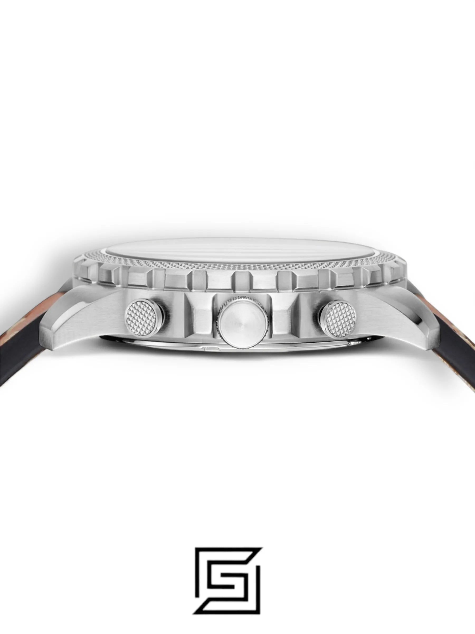 ساعة فوسيل بومان كرونوغراف جلدية - FS5602