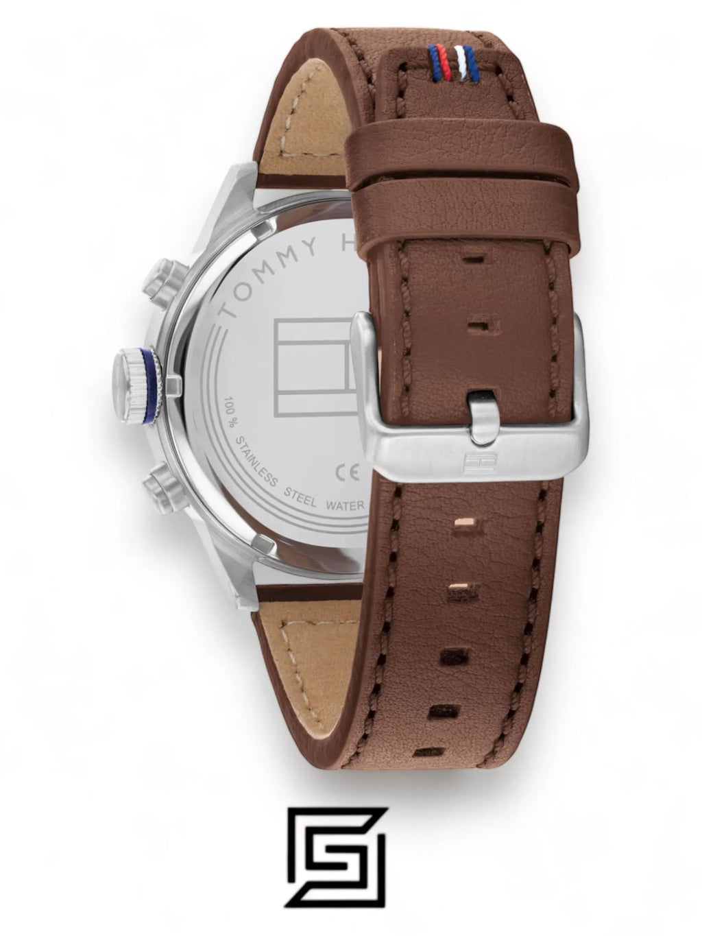 Tommy Hilfiger watches Men's Analogue Quartz Watch with Leather Calfskin Strap - 1791807