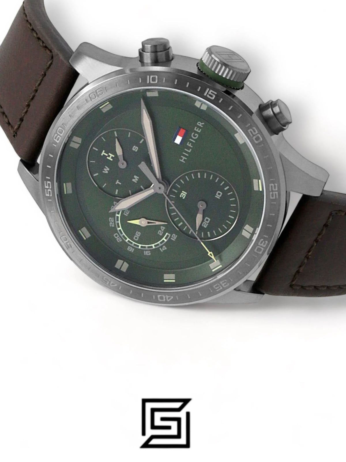 Tommy Hilfiger watches Men's Analog Leather Wrist Watch - 1791809