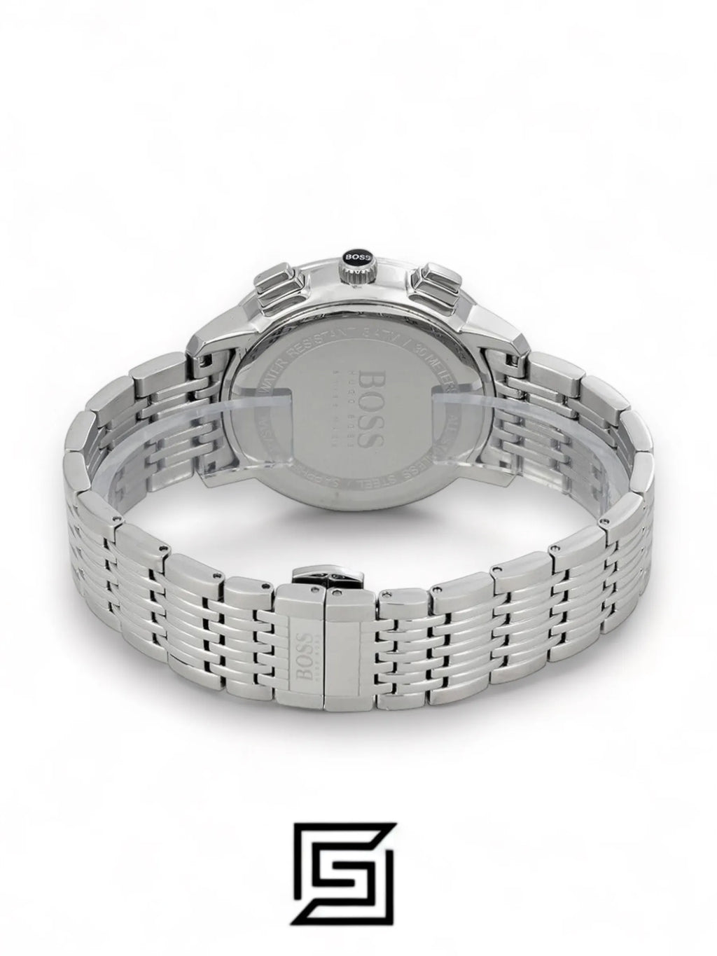 Hugo Boss original-watches Chronograph Men's Black Dial Stainless Steel Band Watch - 1513267