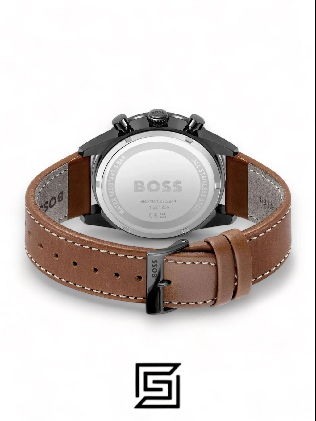 Hugo Boss watches Men's Stainless Steel Quartz Watch with Leather Strap - 1513851