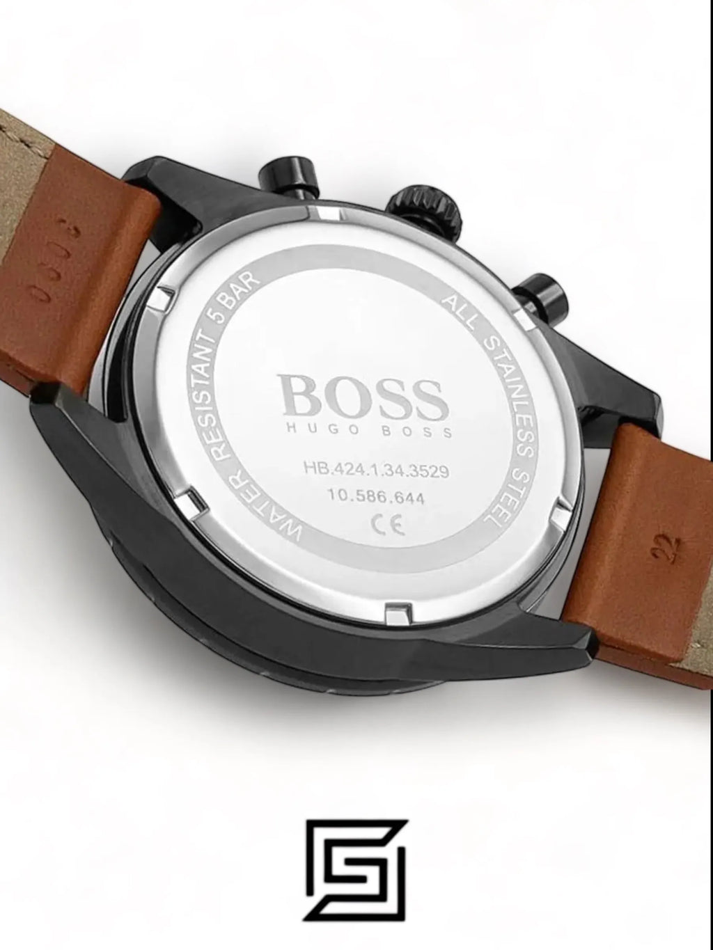 Hugo Boss watches Men's Stainless Steel Quartz Watch with Leather Strap - 1513851
