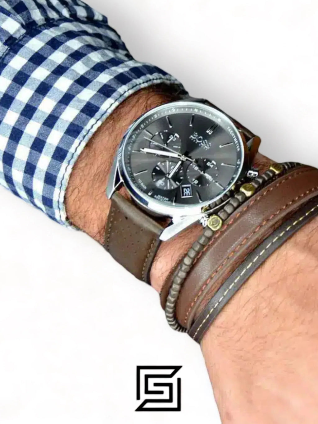 Hugo Boss original-watches Analog Grey Dial Men's Watch-1513815