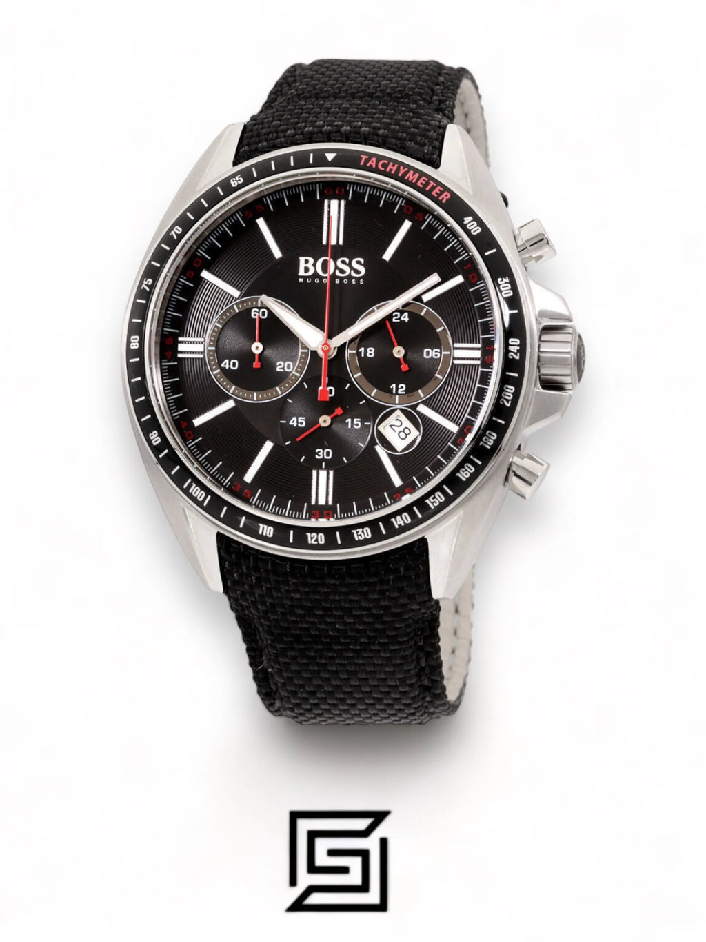 Hugo Boss original-watches Men's Leather Chronograph Watch -1513087