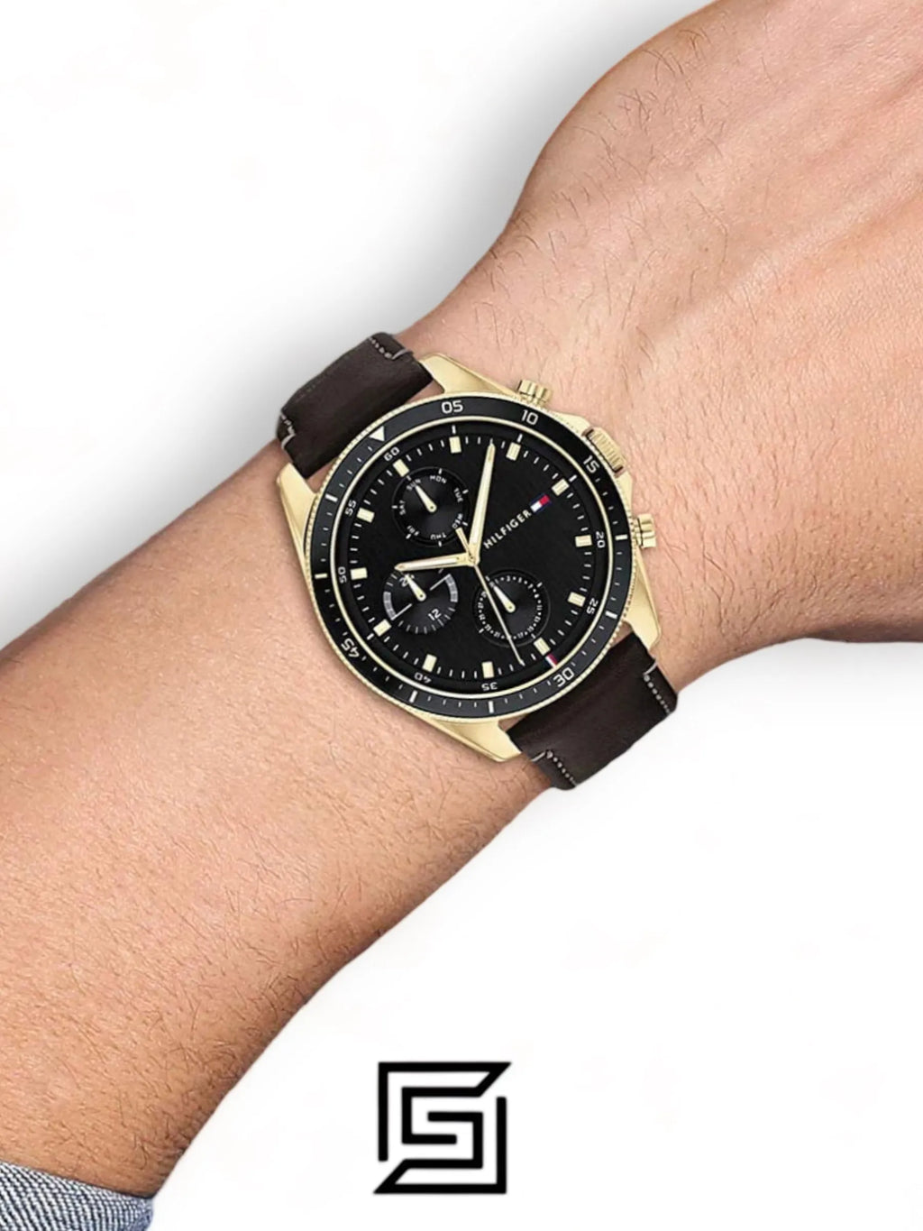 Tommy Hilfiger watches Men's Leather Analog Watch - 1791836