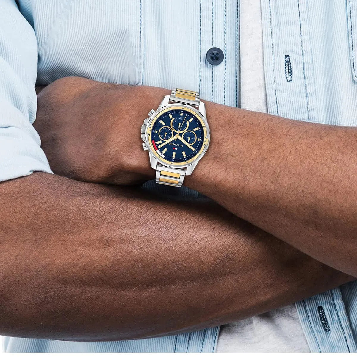 Tommy Hilfiger watches Tommy Mason Men's Blue Dial Watch - 1791937