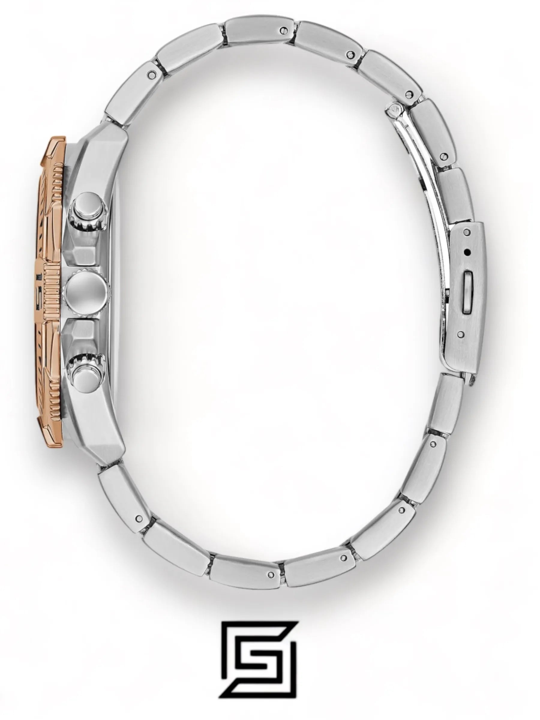 Guess original-watches Men's Analog Quartz Watch with Stainless Steel Strap - GW0056G5