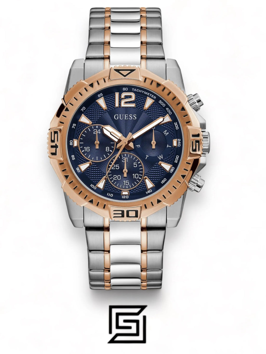 Guess original-watches Men's Analog Quartz Watch with Stainless Steel Strap - GW0056G5