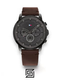 Tommy Hilfiger original-watches Men's Leather Analog Wrist Watch 1791799