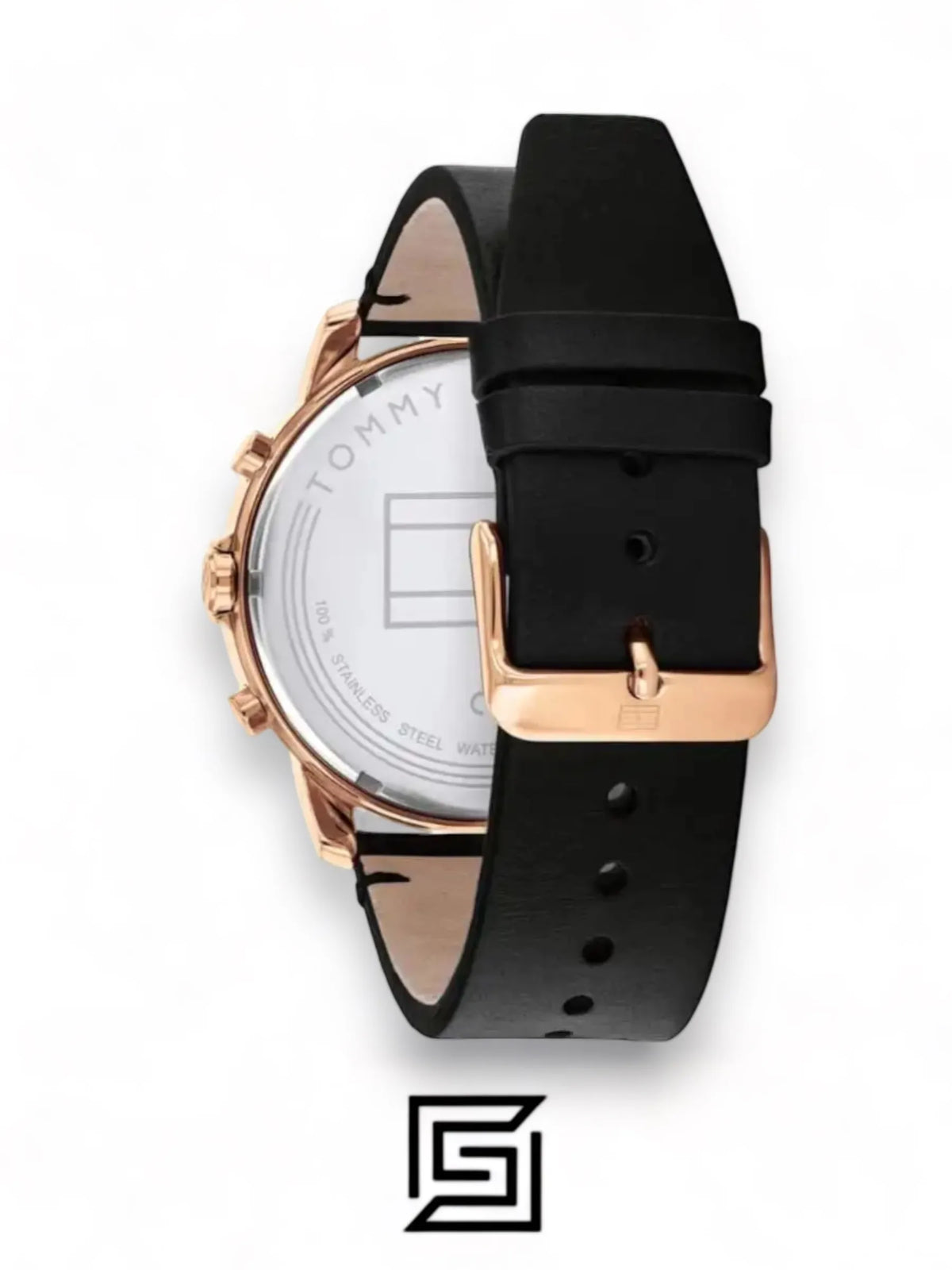 watches Tommy Hilfiger Men's Black Dial Watch 1791798