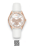 Michael Kors watches Oversize Chronograph White Silicone Band Women's Watch - MK6945