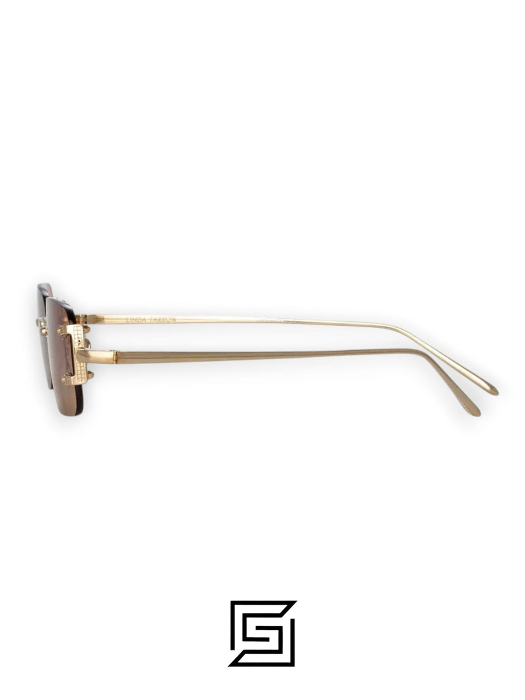 Linda Farrow sunglasses LFL/1131/GOLD X HONEY