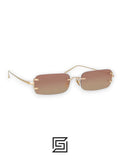 Linda Farrow sunglasses LFL/1131/GOLD X HONEY