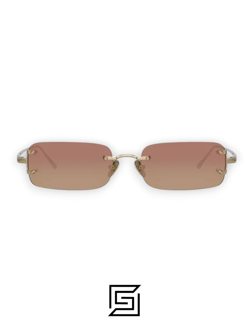 Linda Farrow sunglasses LFL/1131/GOLD X HONEY