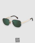 David Beckham DB1078 Sunglasses Men - GOLD_OIL