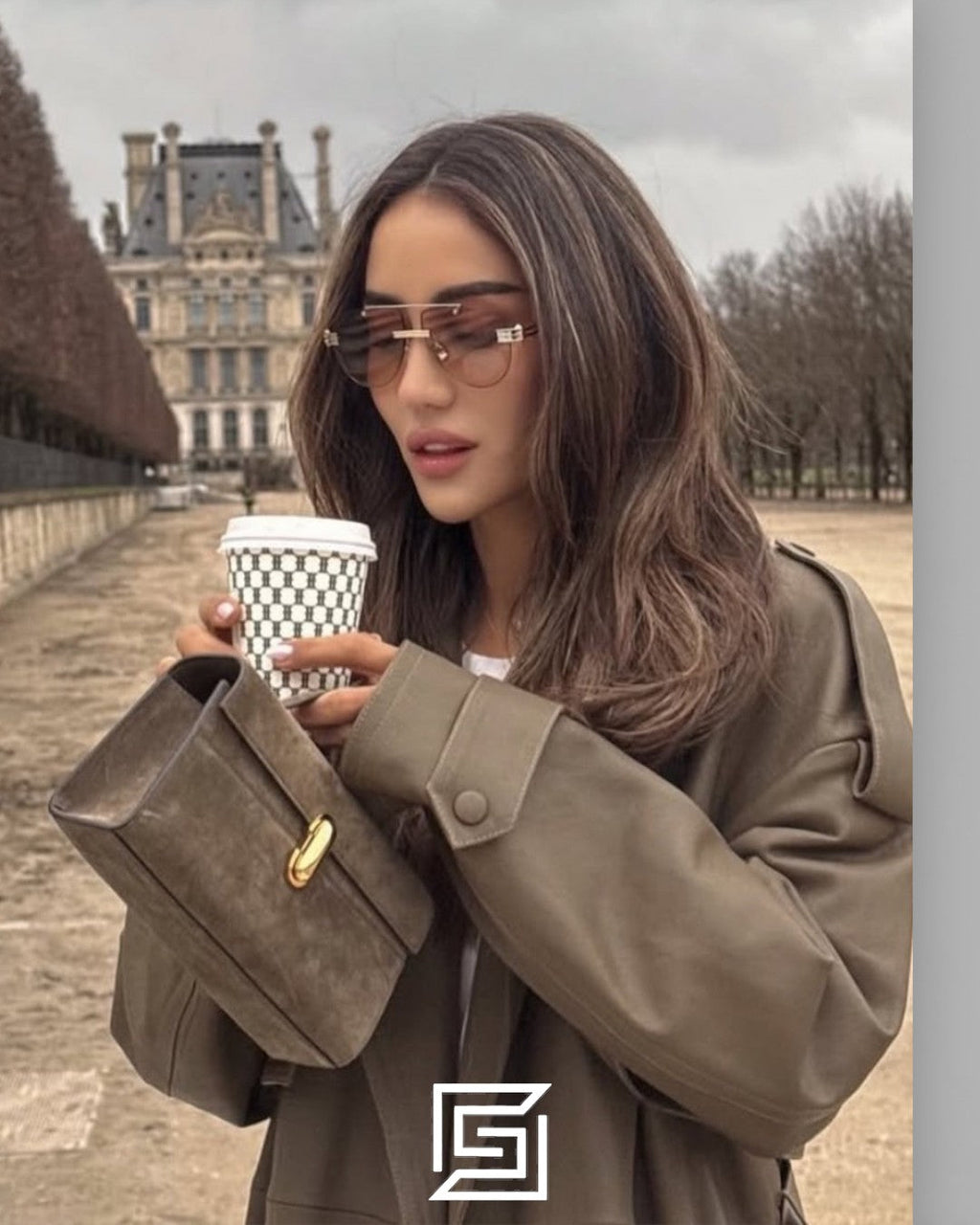 Bottega Veneta BV1342 004 Black Lenses and Silver x Gold Frame Luxury Aviator Sunglasses