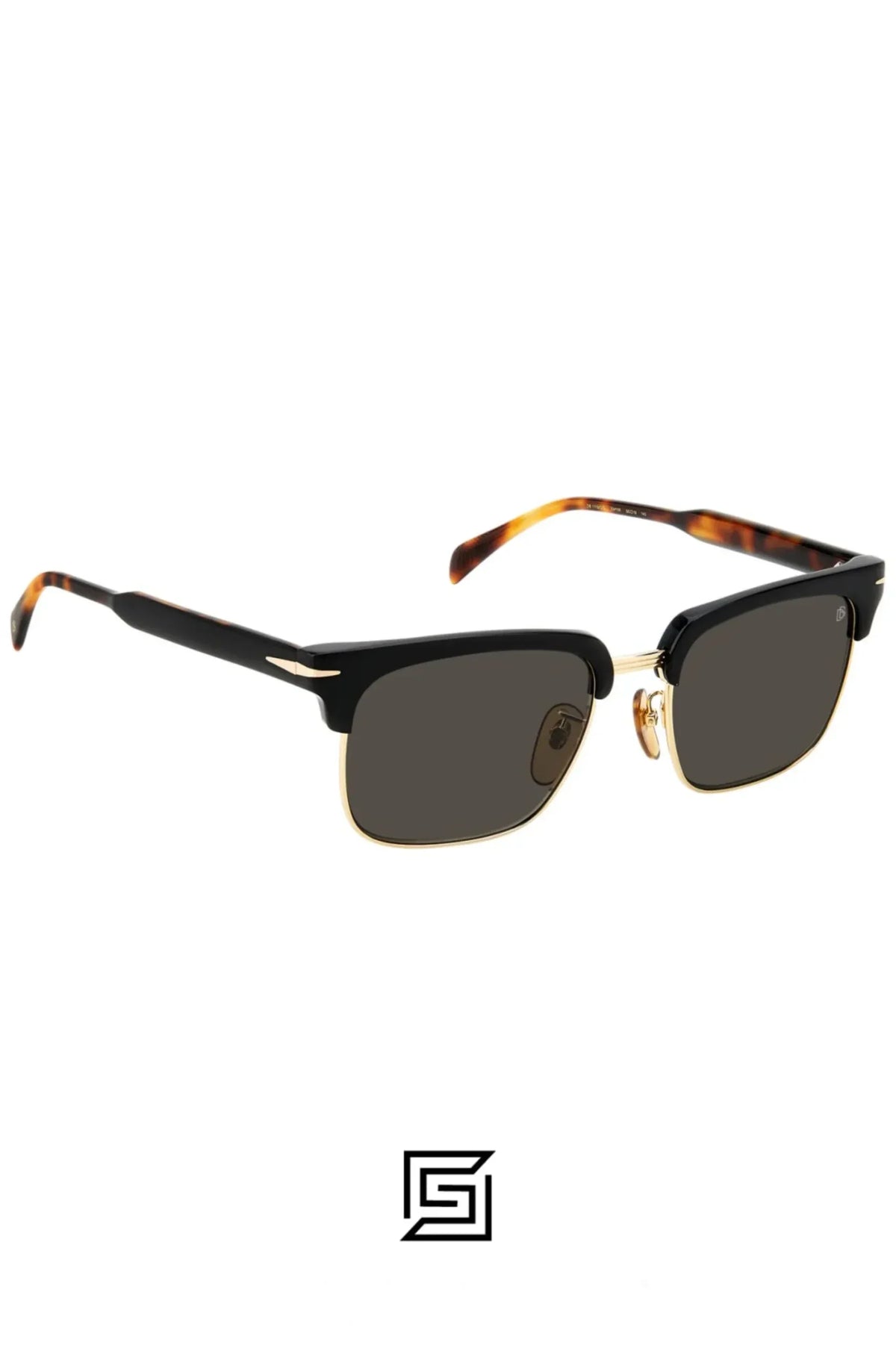 sunglasses David beckham DB 1119/G/S - Black Havana Gold - Grey