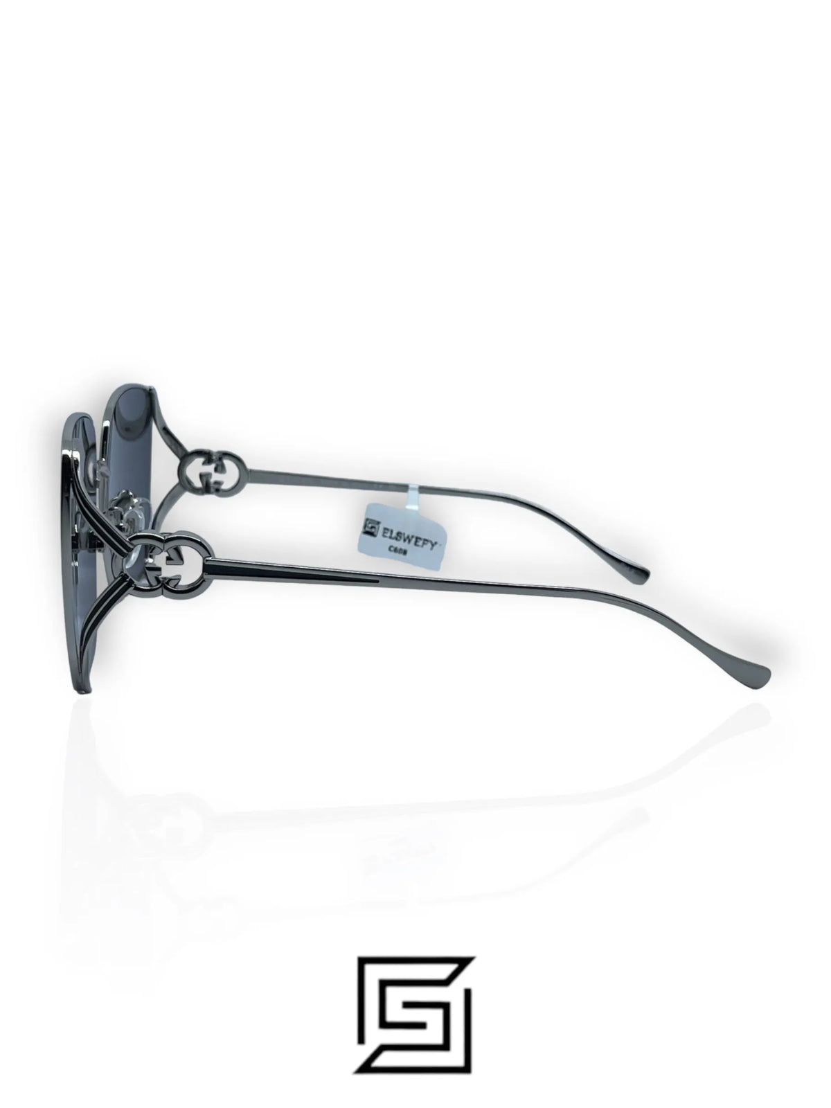 Gucci sunglasses GG1991S 005/SILVER X BLack