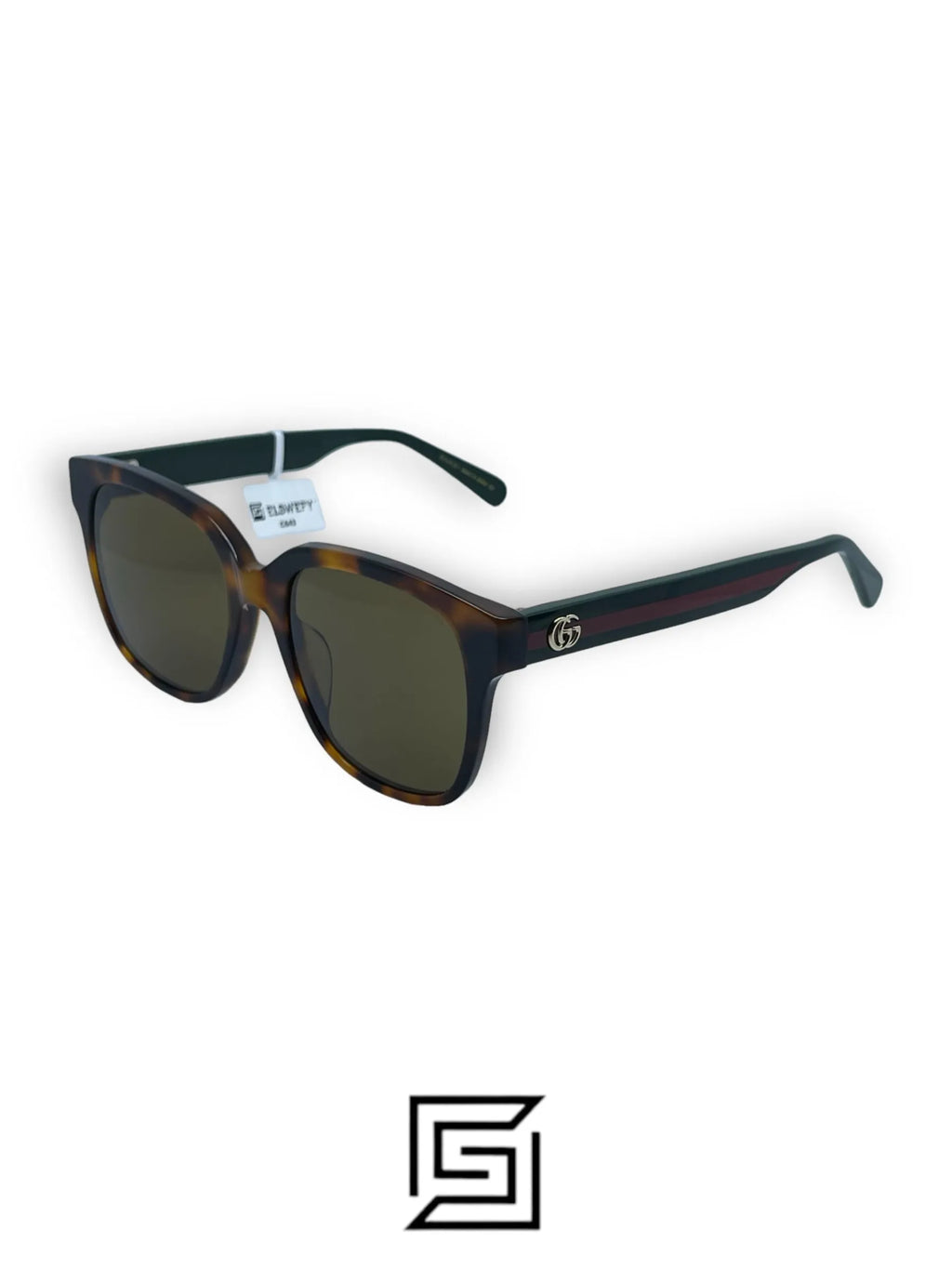 Gucci sunglasses GG0715SA 002/TIGER X Green