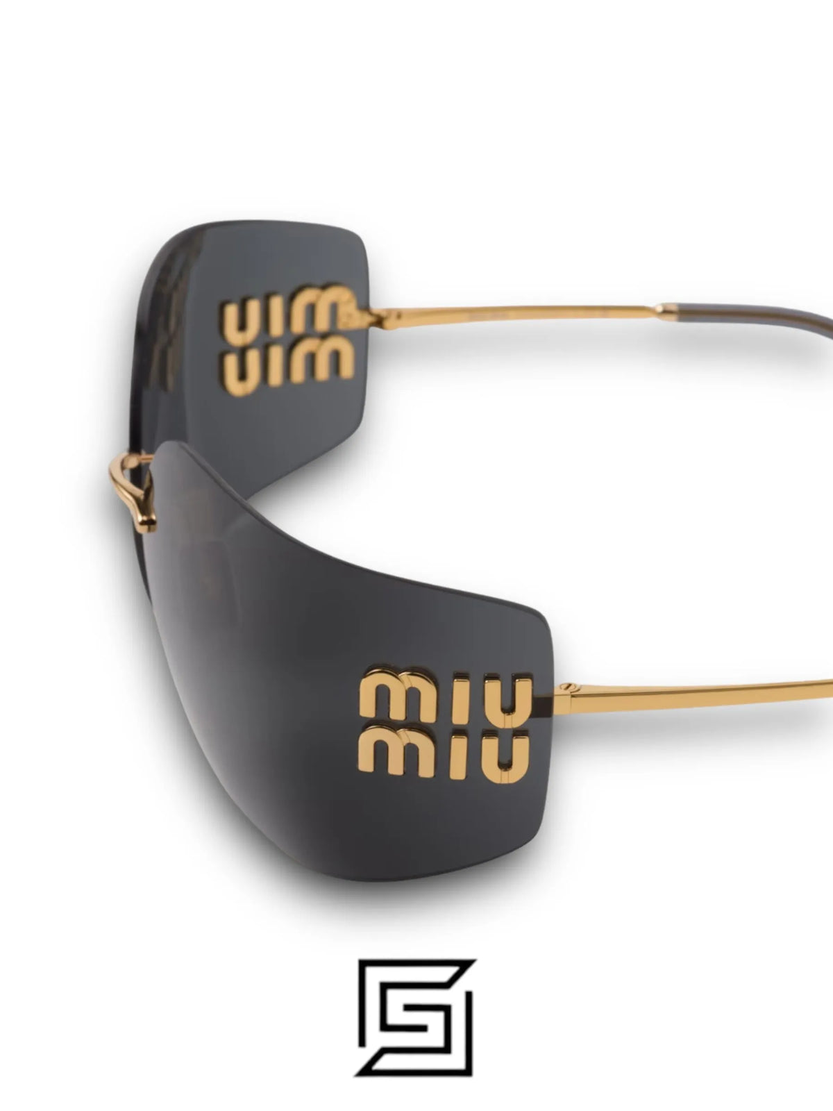sunglasses miu miu SMU54Y/GOLD X BLACK