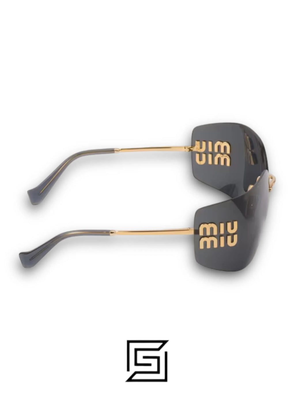 sunglasses miu miu SMU54Y/GOLD X BLACK