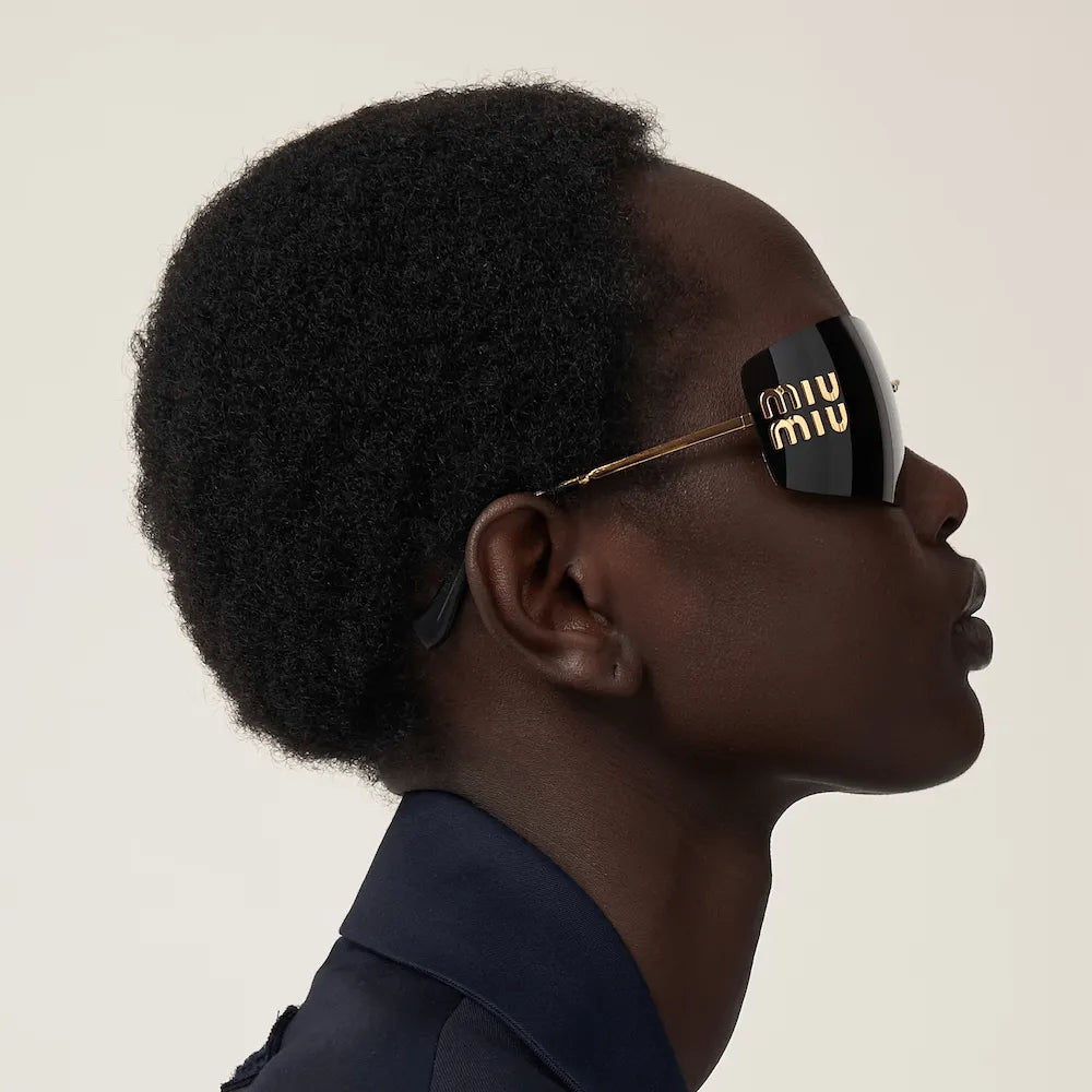 sunglasses miu miu SMU54Y/GOLD X BLACK
