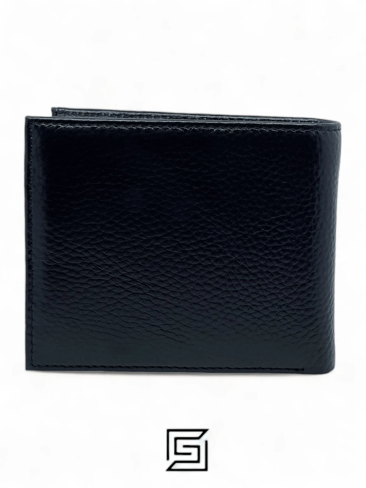 leather CK SINGLE WALLET CREDIT ON FRONT/BLACK