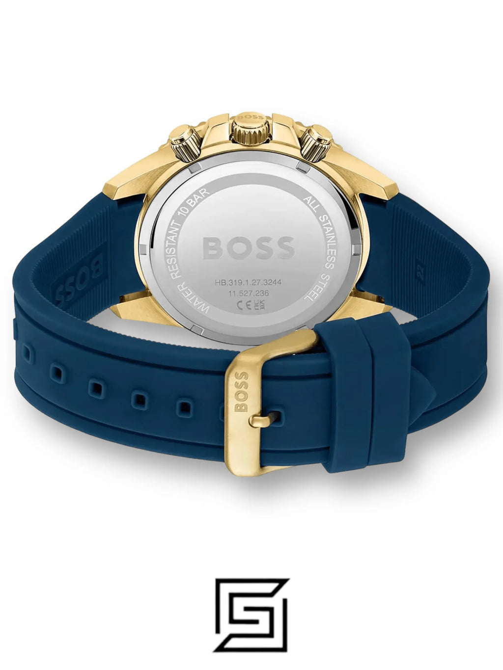 original-watches Hugo Boss Admiral Silicone Analog Men's Watch-1513965